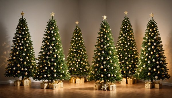 Alberi di natale m1 leo 160cm: magia e stile per il natale